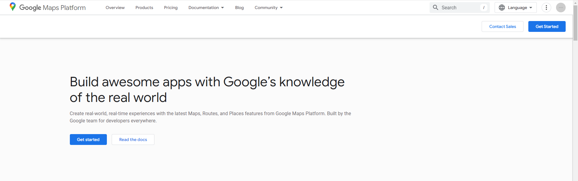 Google Maps Platform