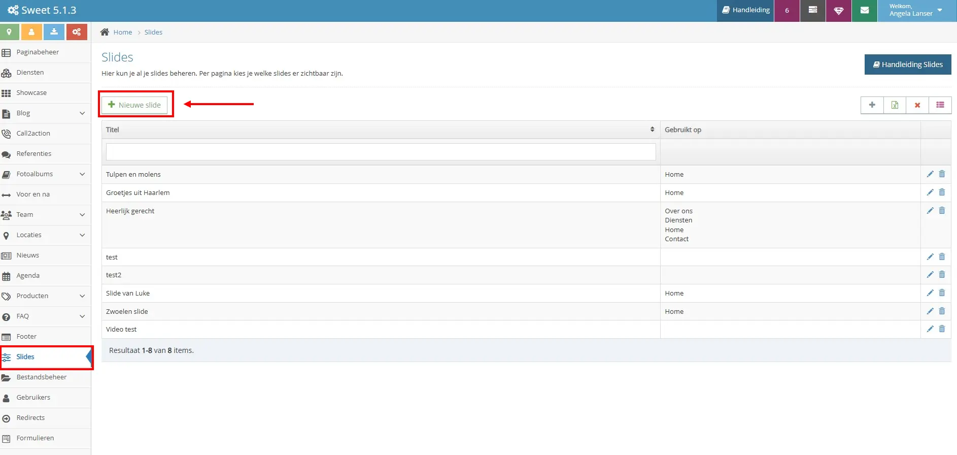 Een slider aanmaken voor je webpagina Een slider aanmaken voor je webpagina
