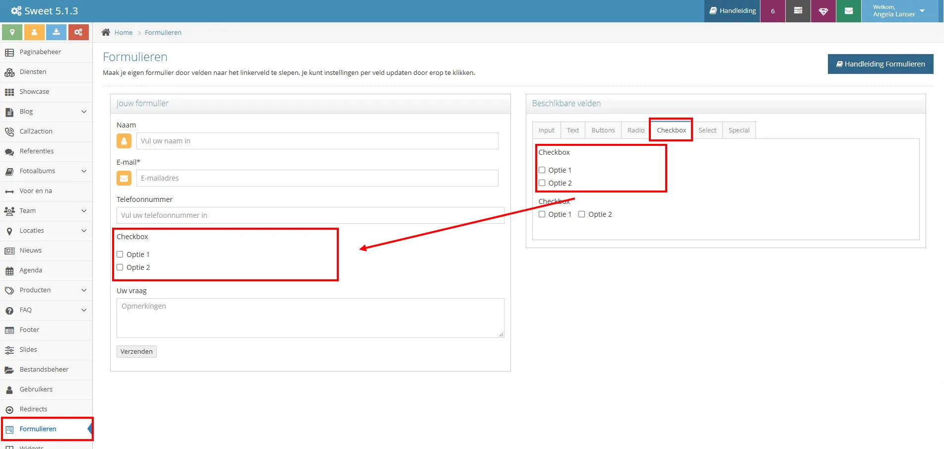 De checkbox in een formulier voor je website De checkbox in een formulier voor je website