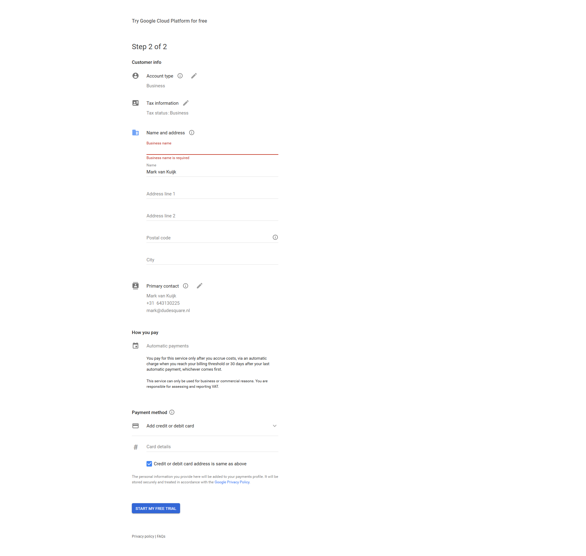 Gegevens invoeren Google Maps Platform Gegevens invoeren Google Maps Platform