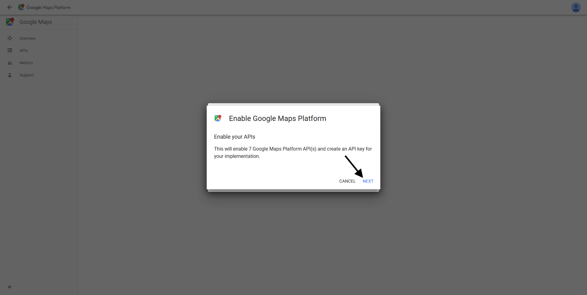 Google Maps API inschakelen Google Maps API inschakelen