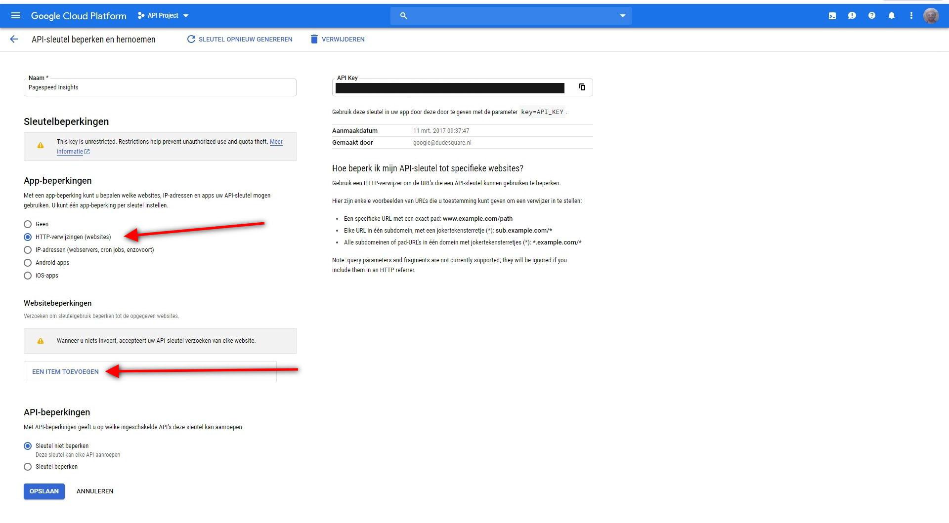 HTTP-verwijzing als restrictie HTTP-verwijzing als restrictie