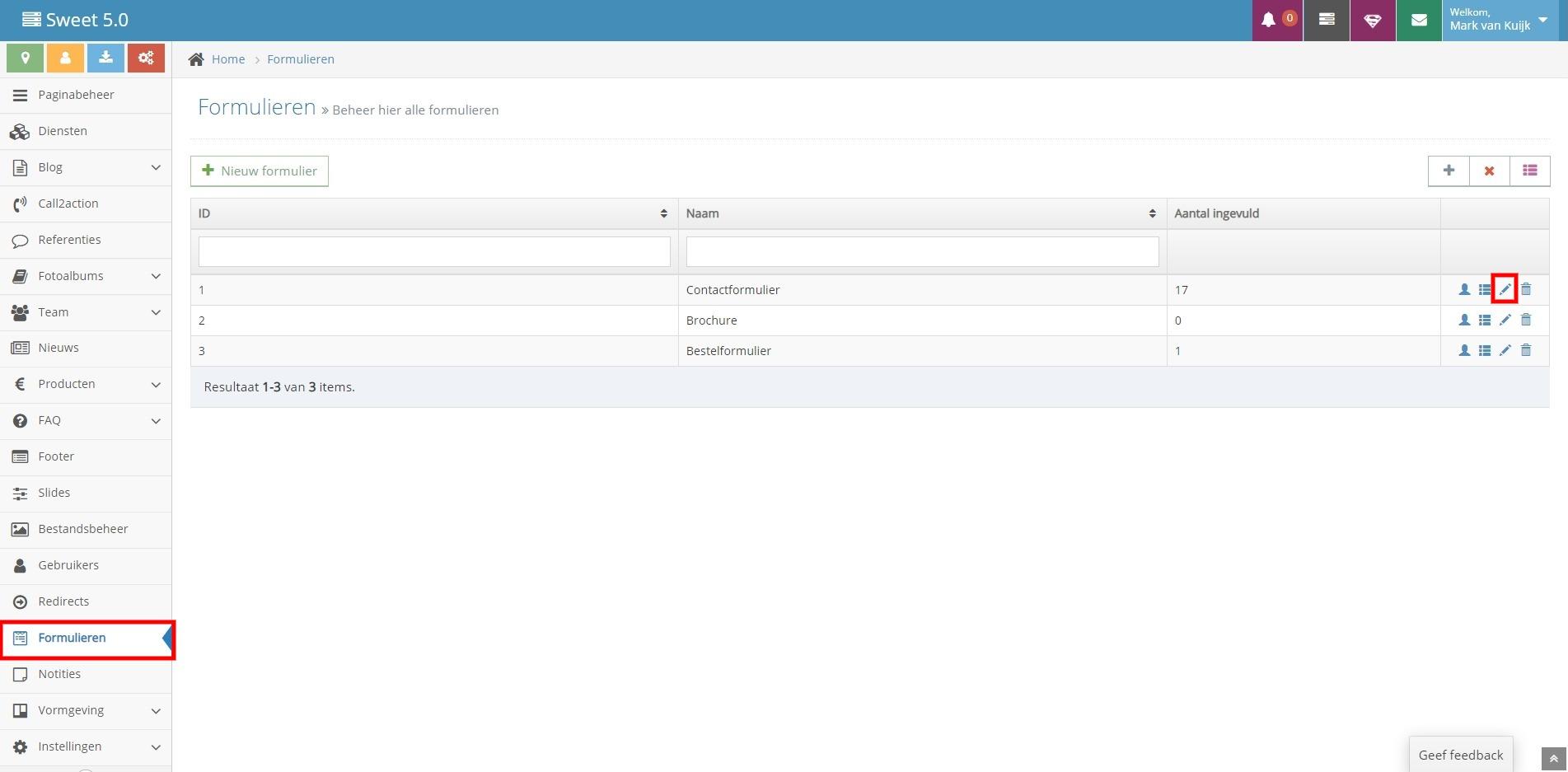 Formulierenmodule in CMS Formulierenmodule in CMS