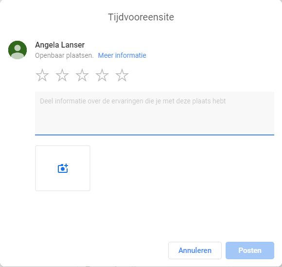 Review achterlaten Review achterlaten