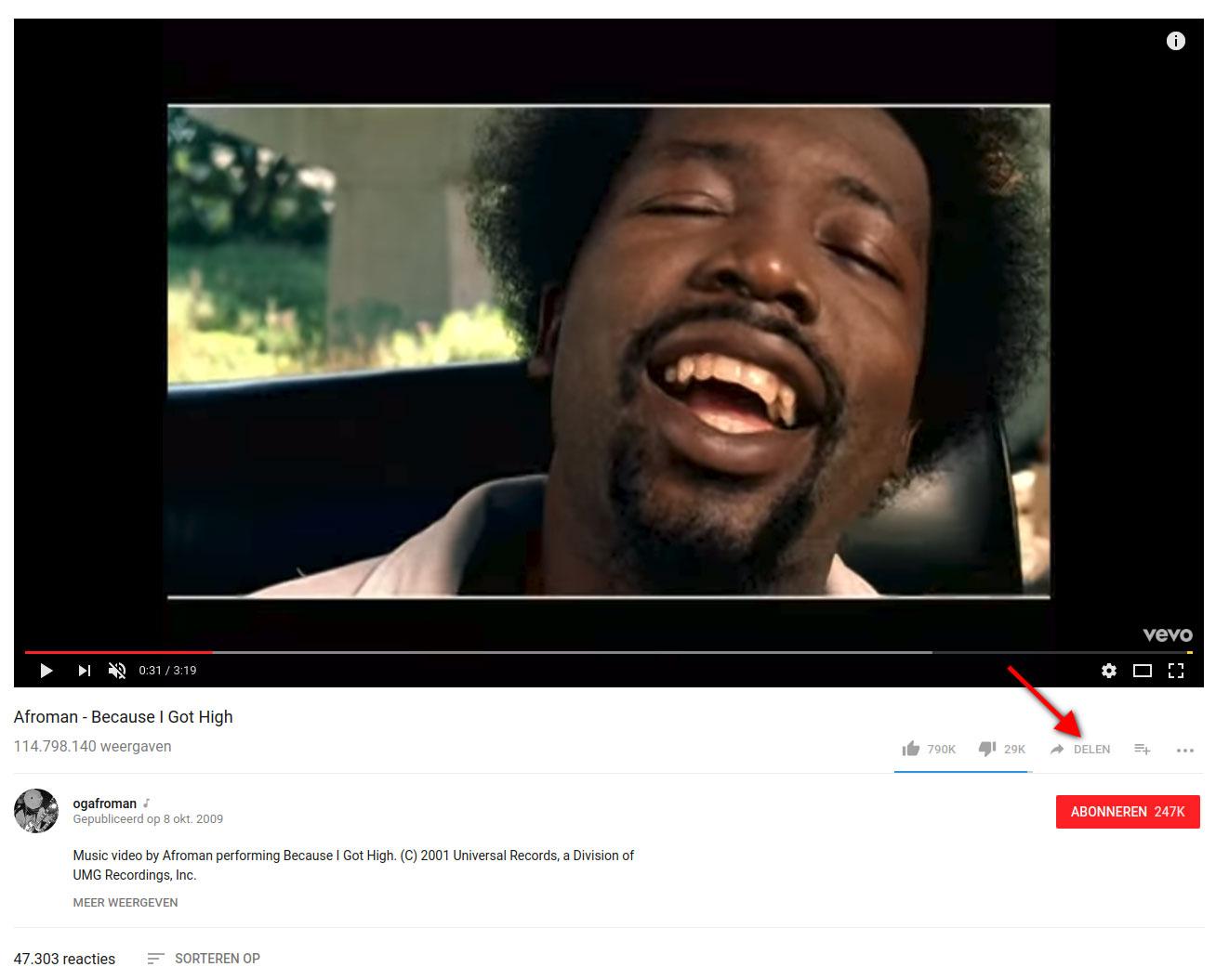Stap 1 YouTube video's anonimiseren Stap 1 YouTube video's anonimiseren