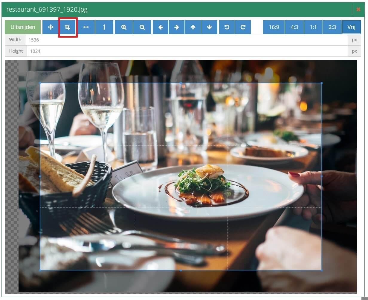 afbeelding bijsnijden