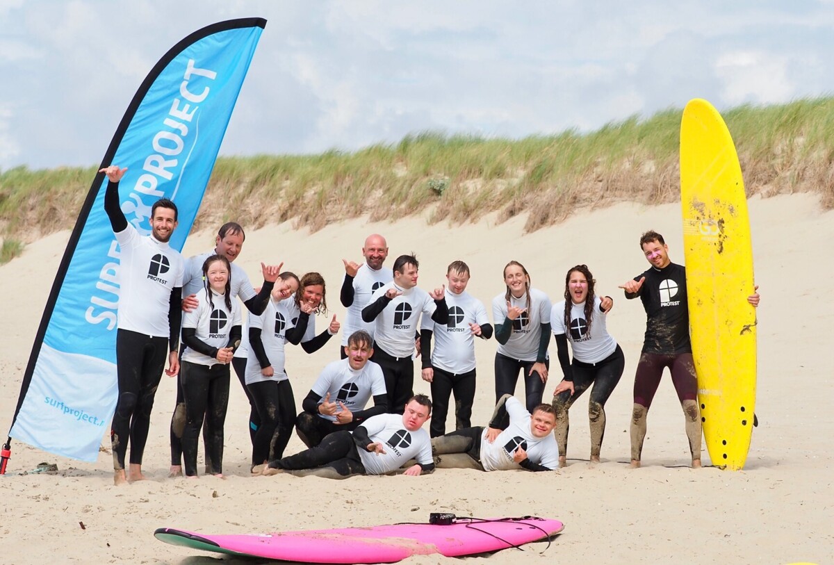 Website voor Het Surf Project - Tijdvooreensite