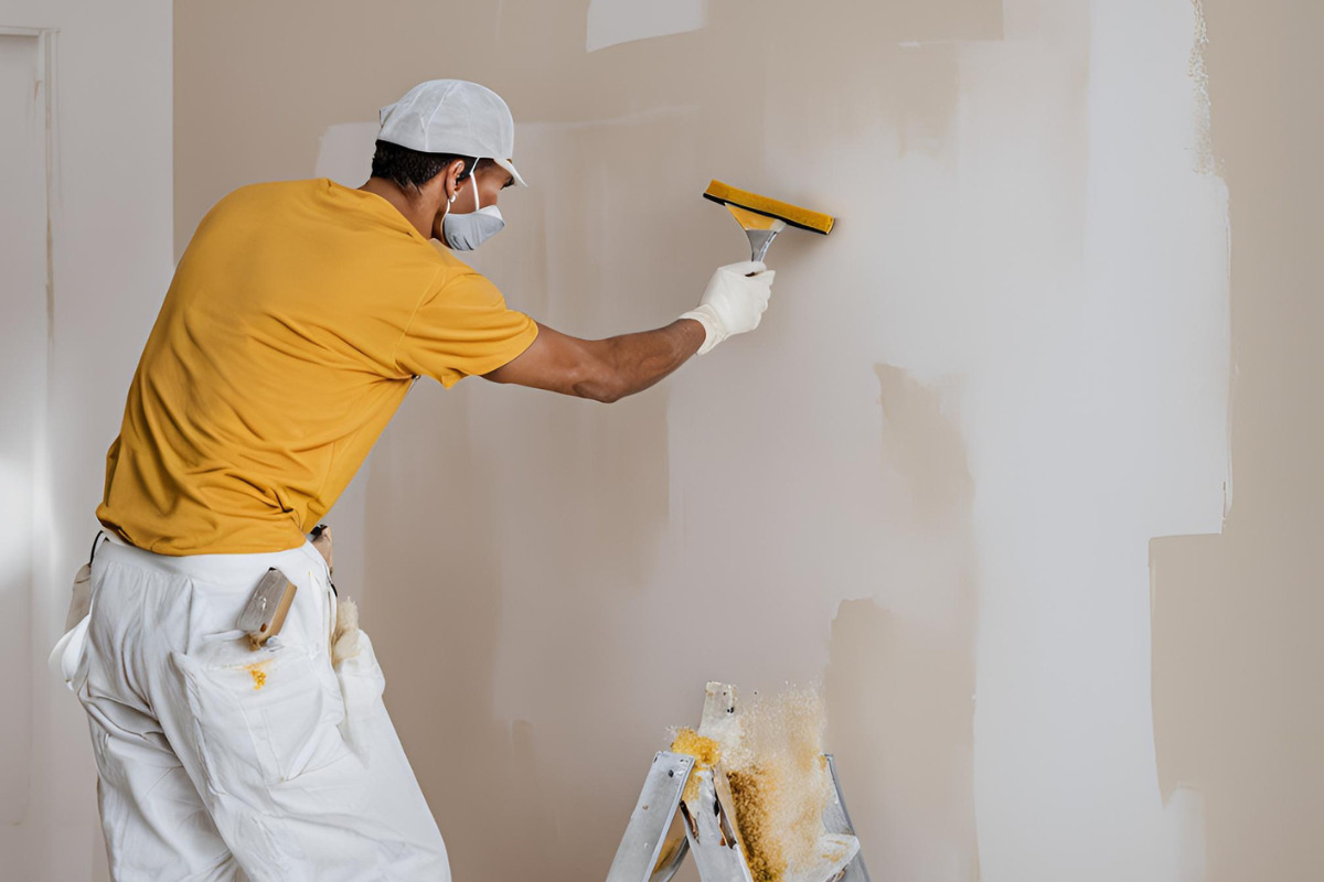 Schilders website voor Blauwe Maan Vastgoedonderhoud