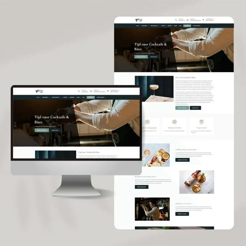 Website template - Enigma